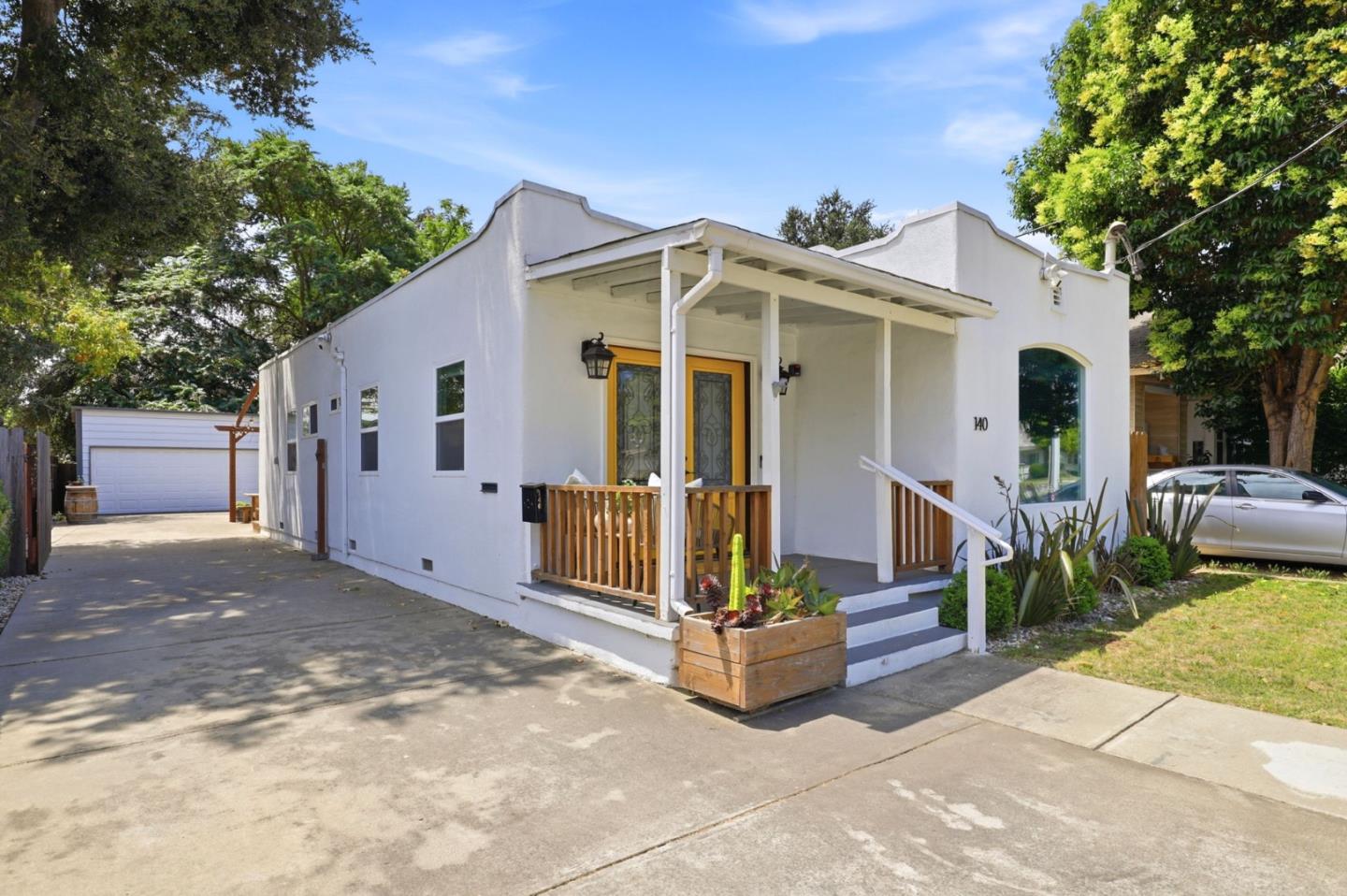 140 Second Street Gilroy, CA 95020 - Photo 5 of 33 a view of a house with backyard and trees
