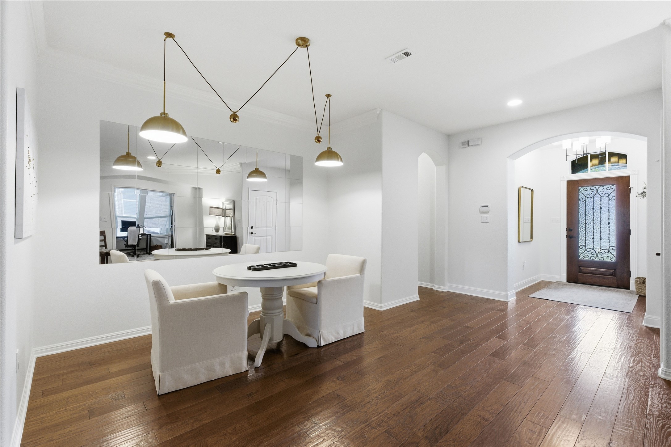 1312 Rimstone Drive Cedar Park, TX 78613 - Photo 14 of 25 a view of a kitchen and a kitchen with a wooden floor