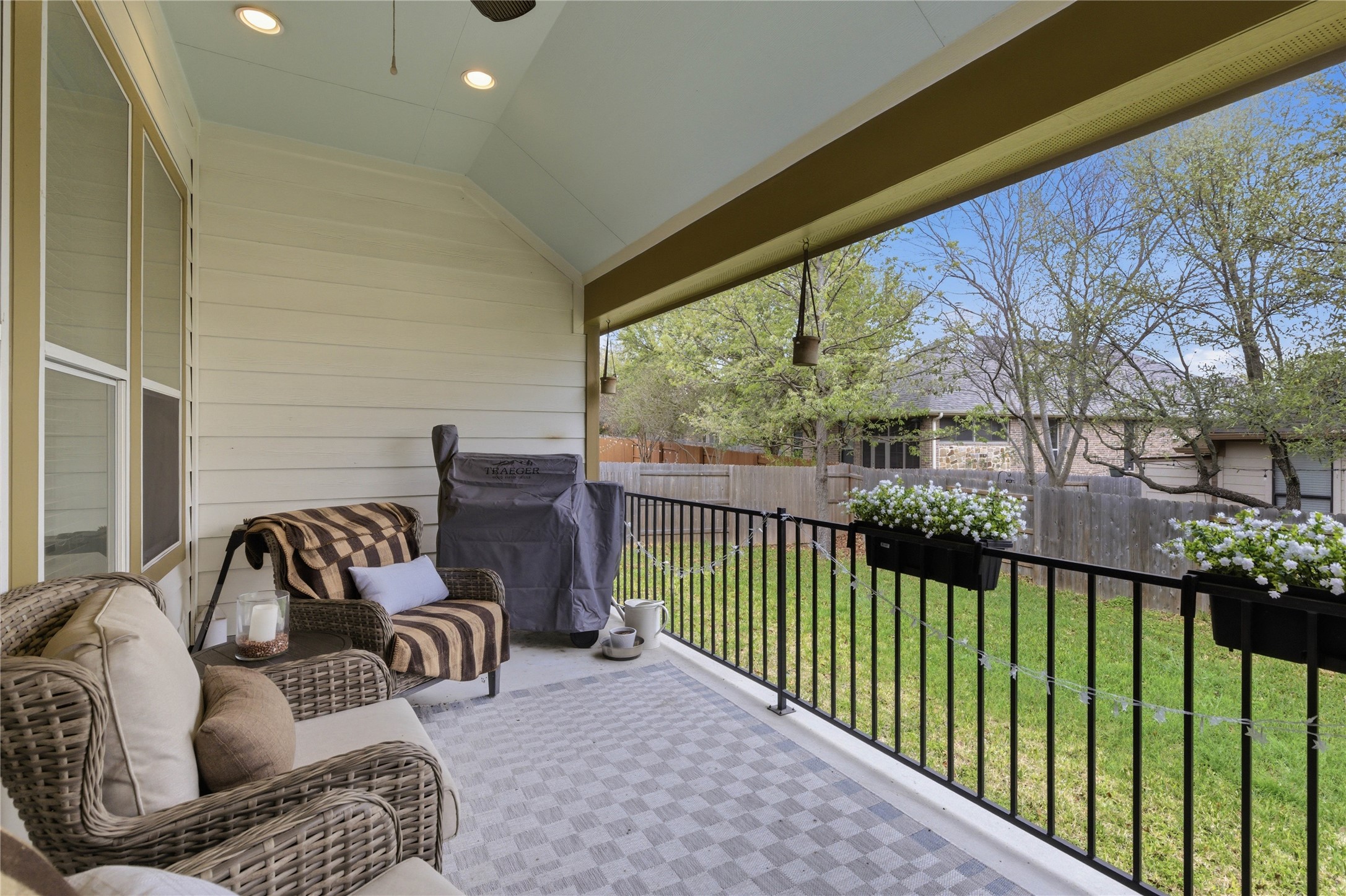 1312 Rimstone Drive Cedar Park, TX 78613 - Photo 20 of 25 a view of balcony with furniture