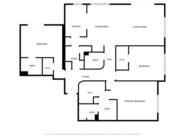 a picture of a floor plan