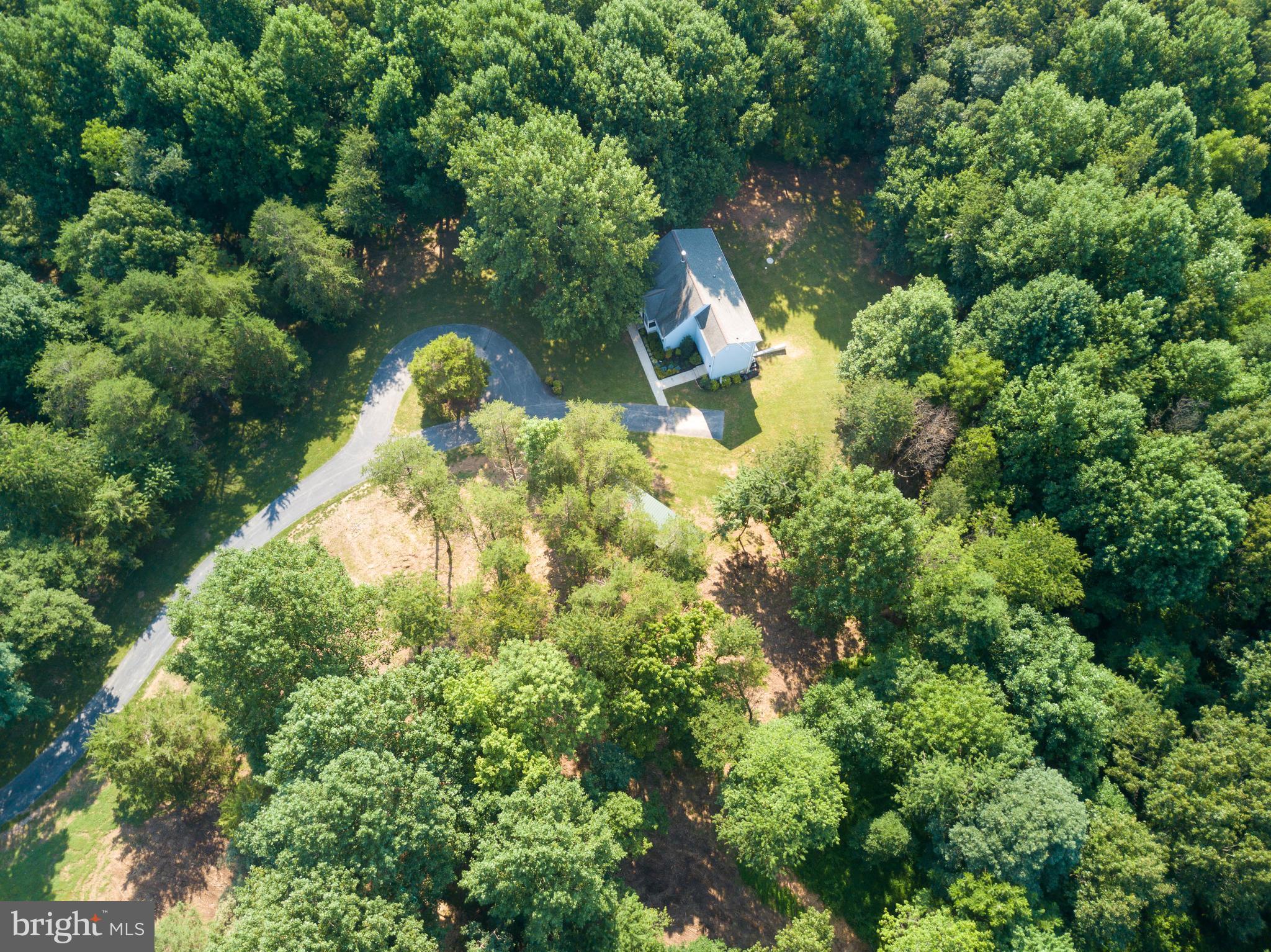 2103 Old Washington Road Westminster, MD 21157 - Photo 3 of 30 a aerial view of a house with a yard and large trees