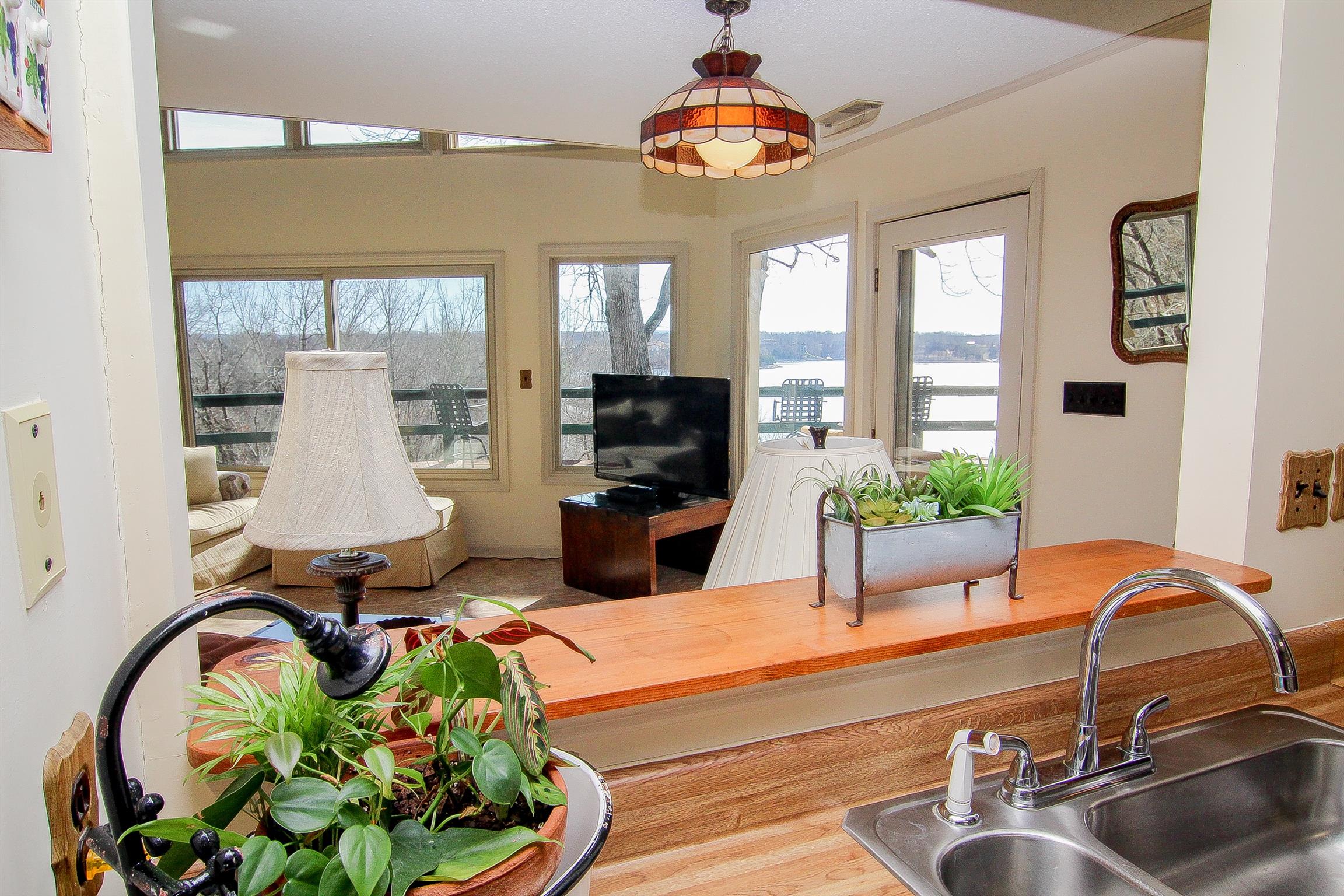 1539 Damron Road Estill Springs, TN 37330 - Photo 12 of 30 Kitchen with the view.