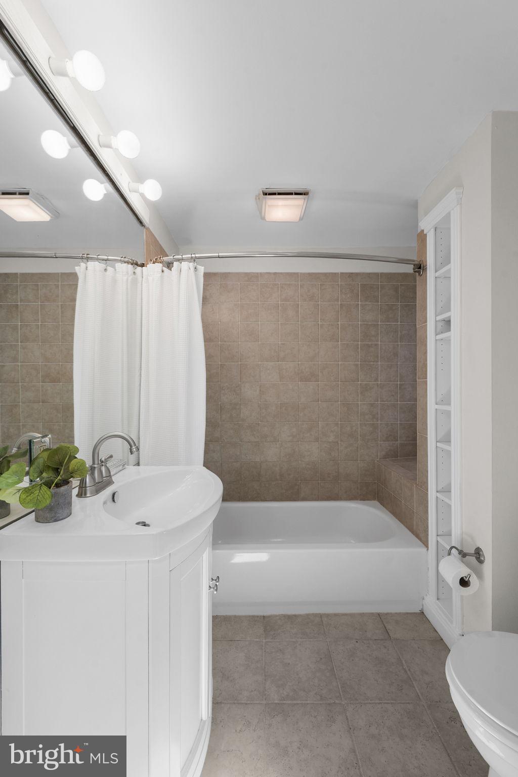 914 15th Street Southeast Washington, DC 20003 - Photo 23 of 37 a bath room with a sink and a bath tub