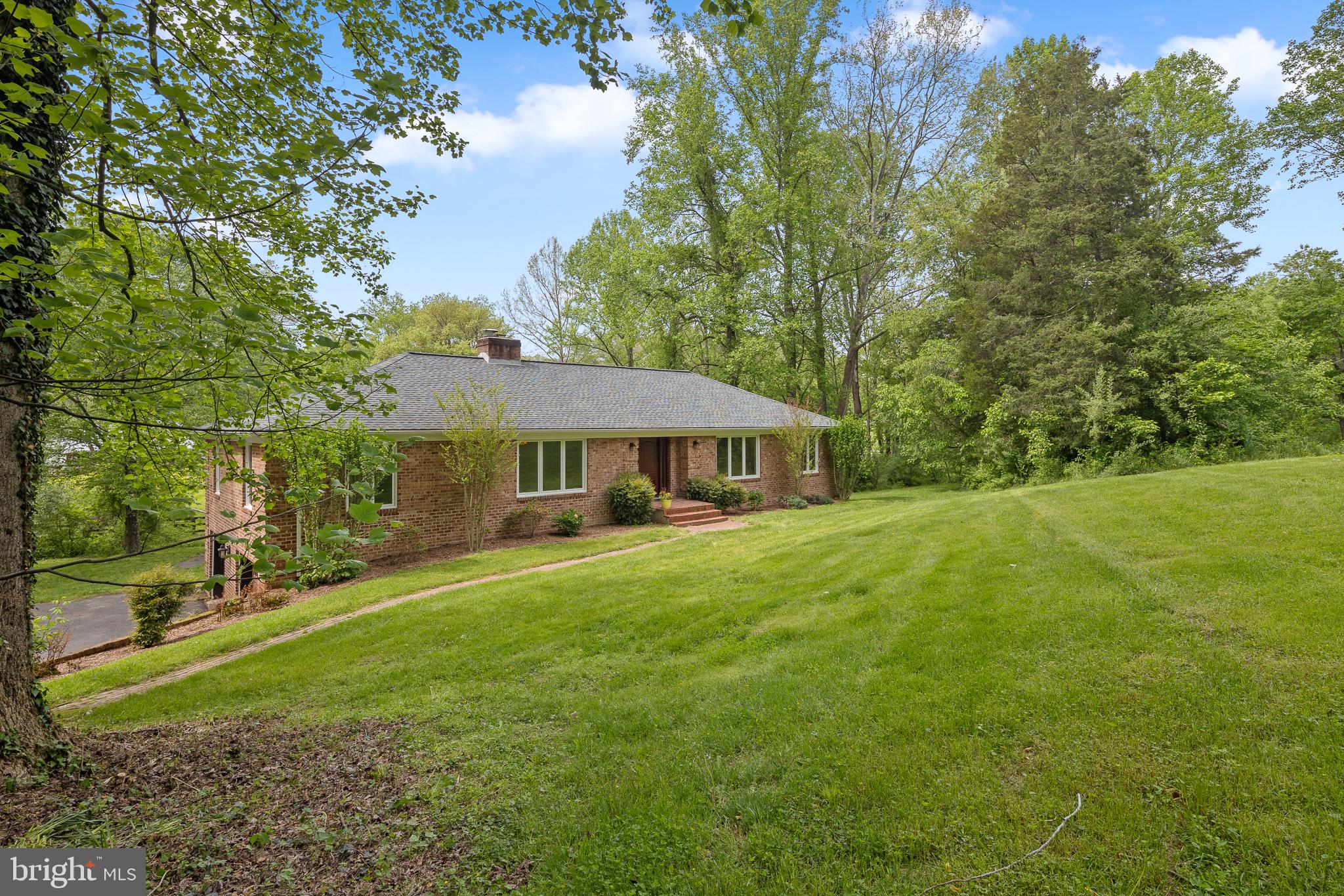 7432 Clifton Road Clifton, VA 20124 - Photo 1 of 6 All Brick Rambler on 7.53-PastoralAcres w/Barn!
