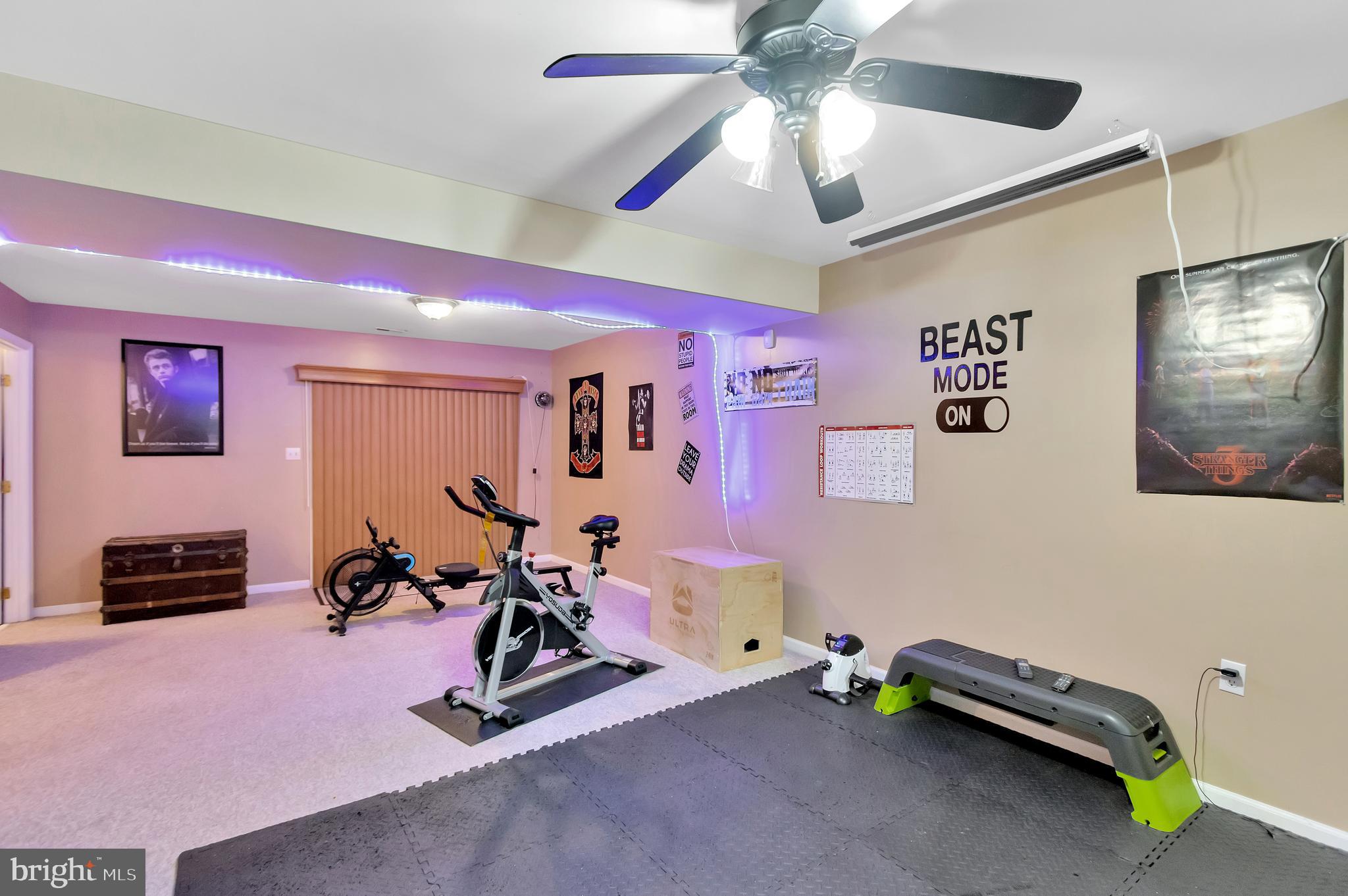 912 Crystal Rock Road Lusby, MD 20657 - Photo 21 of 27 Basement area leading to walkout