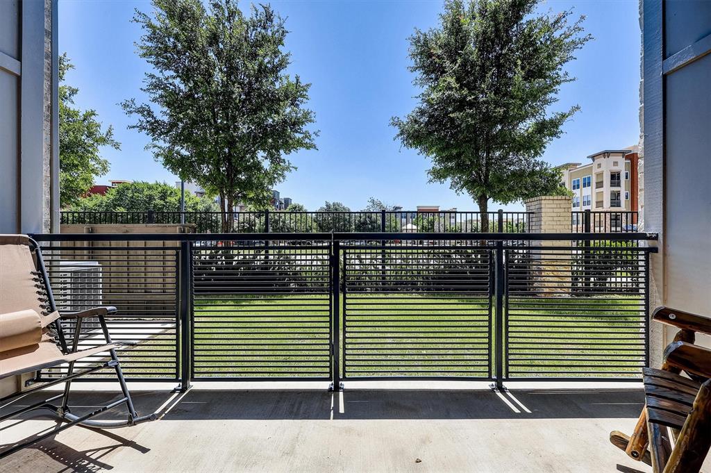 651 Watters Road, Unit 2105 Allen, TX 75013 - Photo 11 of 32 a view of a terrace with trees