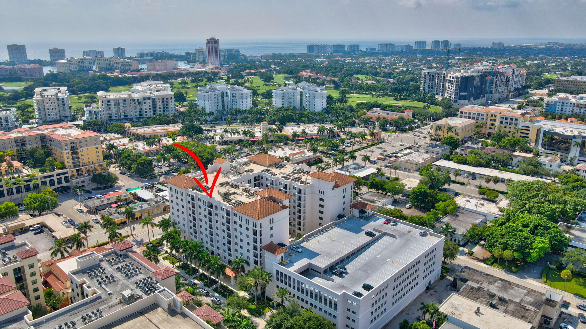 233 South Federal Highway, Unit 321 Boca Raton, FL 33432 - Photo 37 of 40 an aerial view of a city with lots of residential buildings