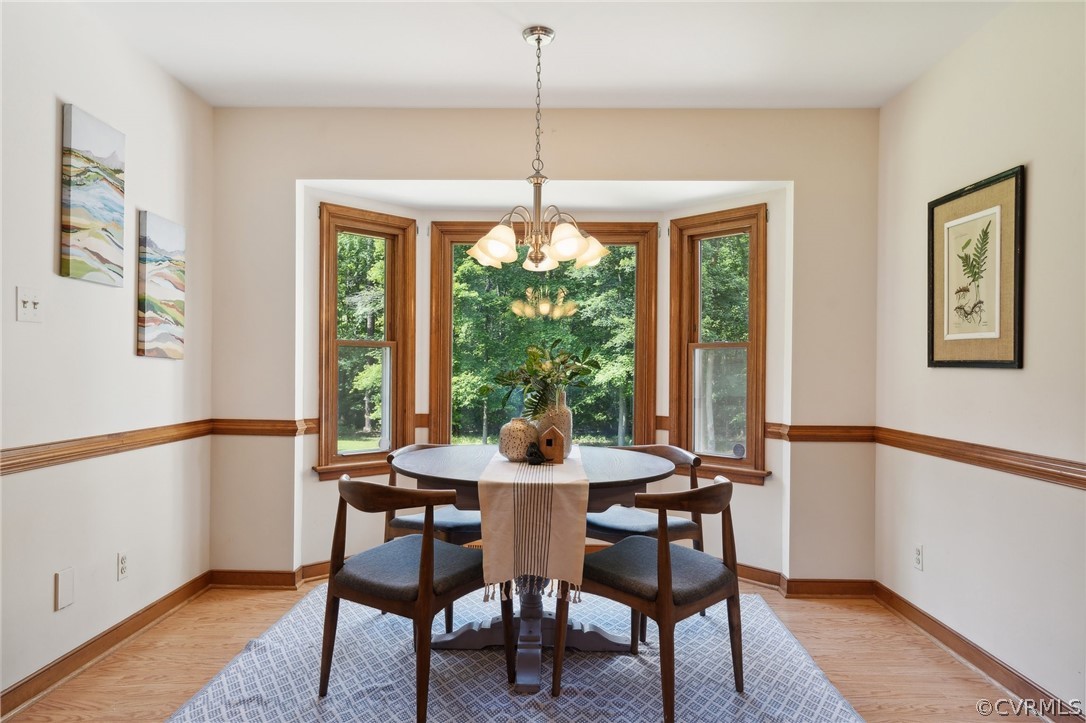 13200 River Road Chesterfield, VA 23838 - Photo 17 of 50 a dining room with furniture window and wooden floor