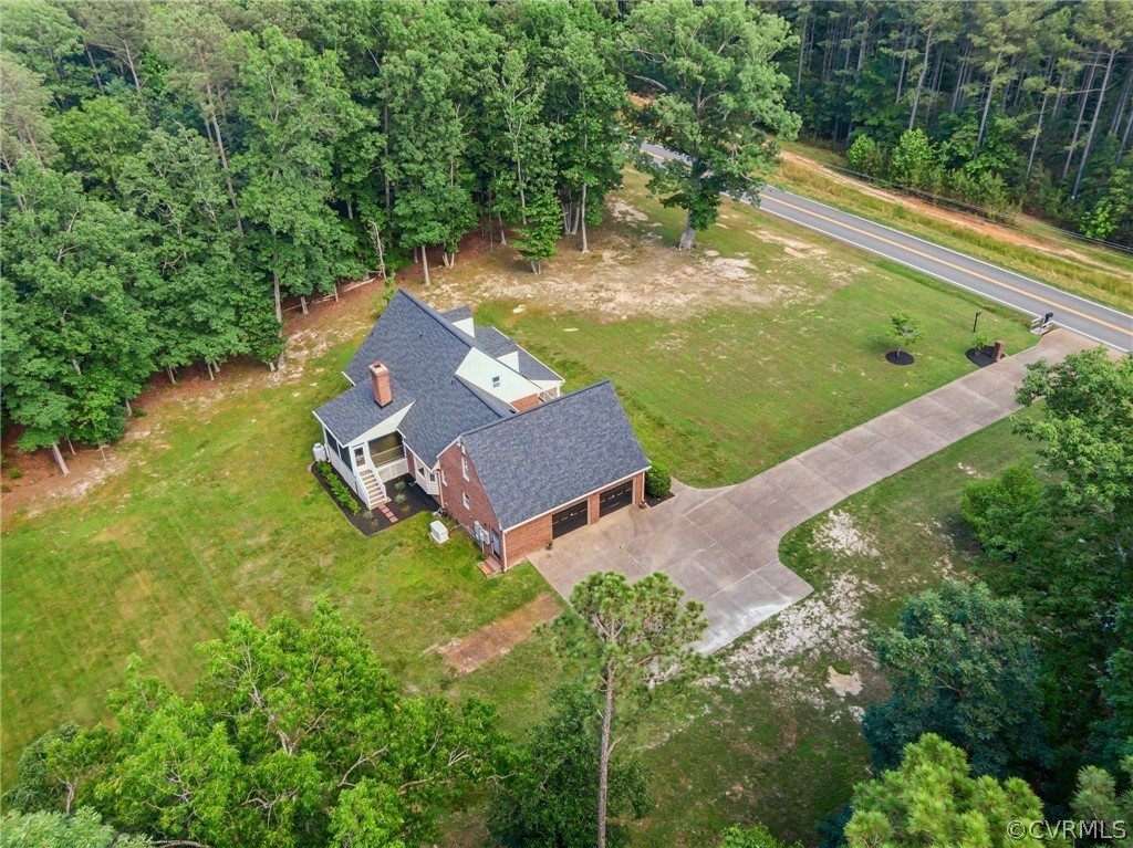 13200 River Road Chesterfield, VA 23838 - Photo 47 of 50 an aerial view of a house with outdoor space swimming pool and mountains
