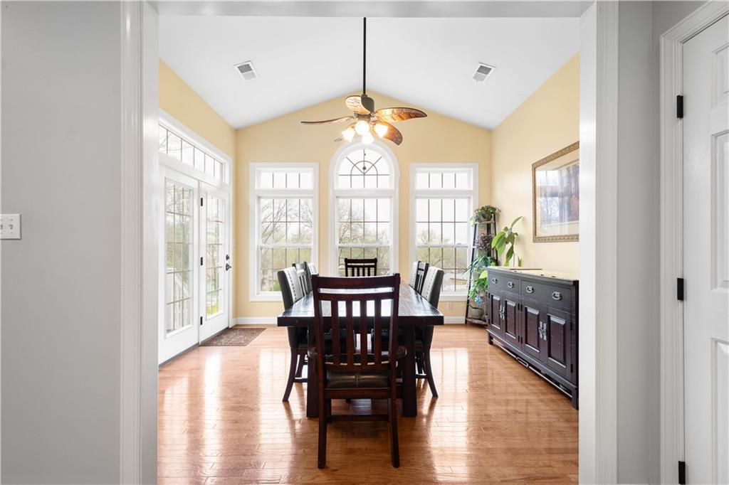 357 McMurray Road Pittsburgh, PA 15241 - Photo 19 of 46 a view of a dining room with furniture window and wooden floor