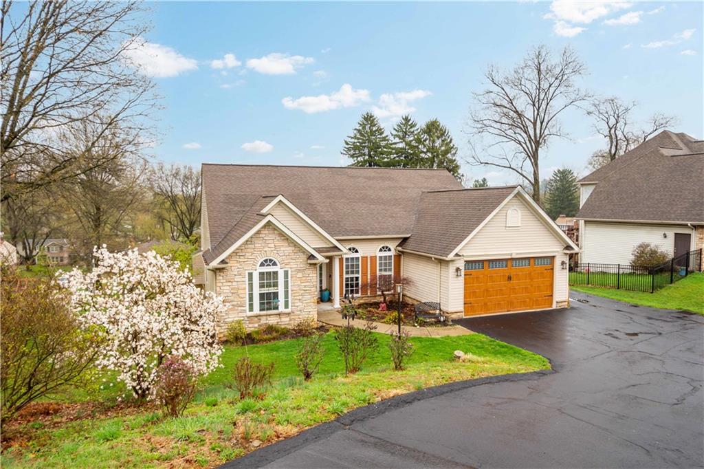 357 McMurray Road Pittsburgh, PA 15241 - Photo 3 of 46 a house view with a garden and trees