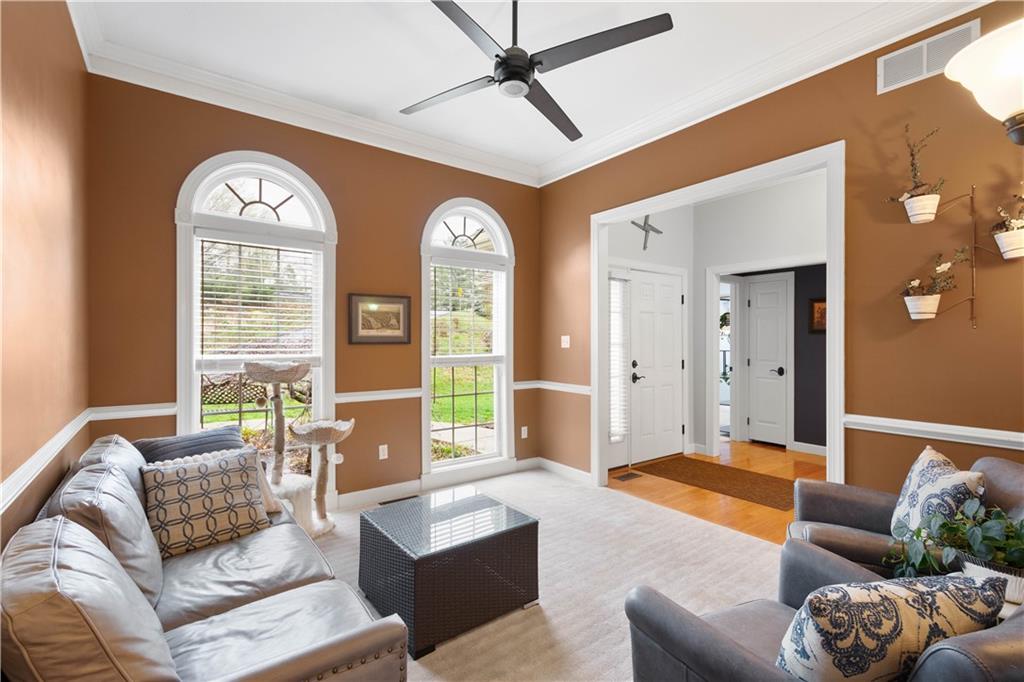 357 McMurray Road Pittsburgh, PA 15241 - Photo 6 of 46 a living room with furniture and a large window