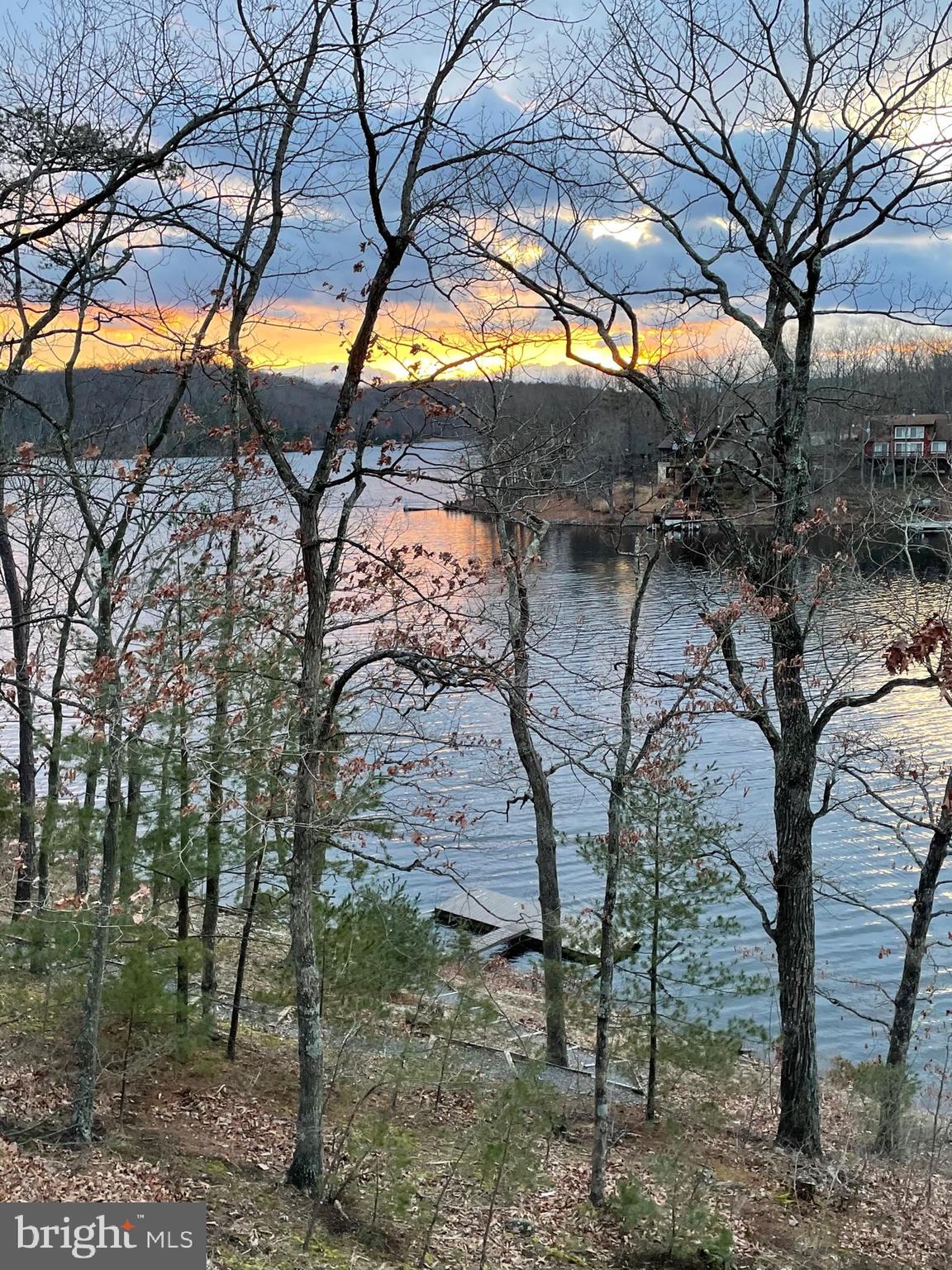 233 Sunset Circle Cross Junction, VA 22625 - Photo 11 of 46 Winter View of Lake - Located on a Quiet Cove