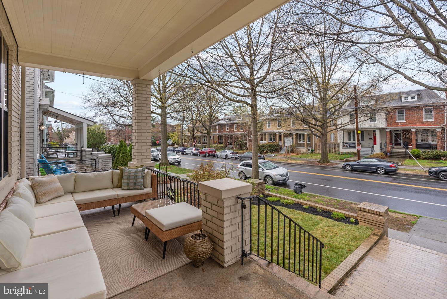 5711 Colorado Avenue Northwest Washington, DC 20011 - Photo 41 of 44 a view of a patio with couches and a fire pit
