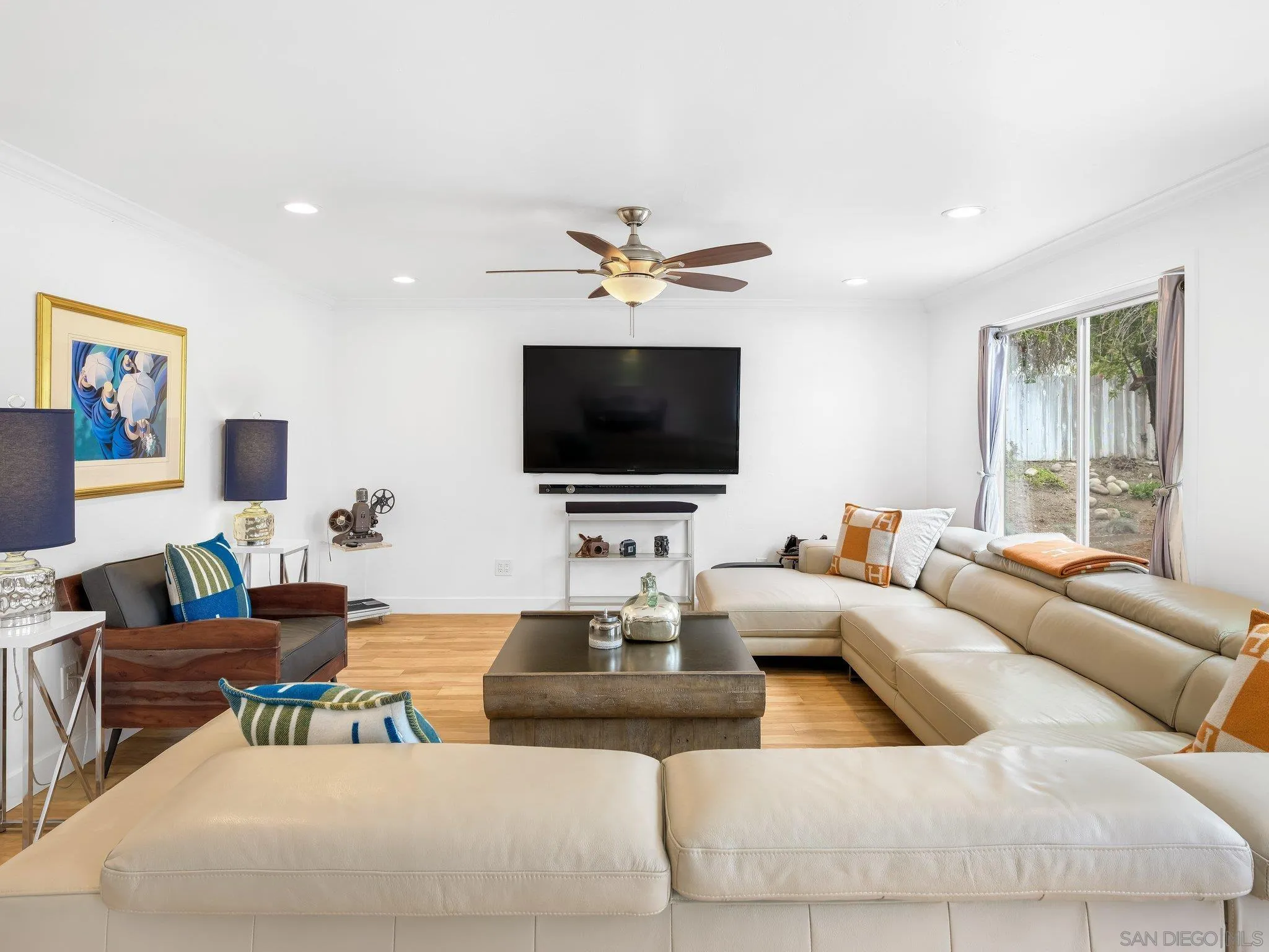 14813 Morningside Drive Poway, CA 92064 - Photo 14 of 37 a living room with furniture and a flat screen tv