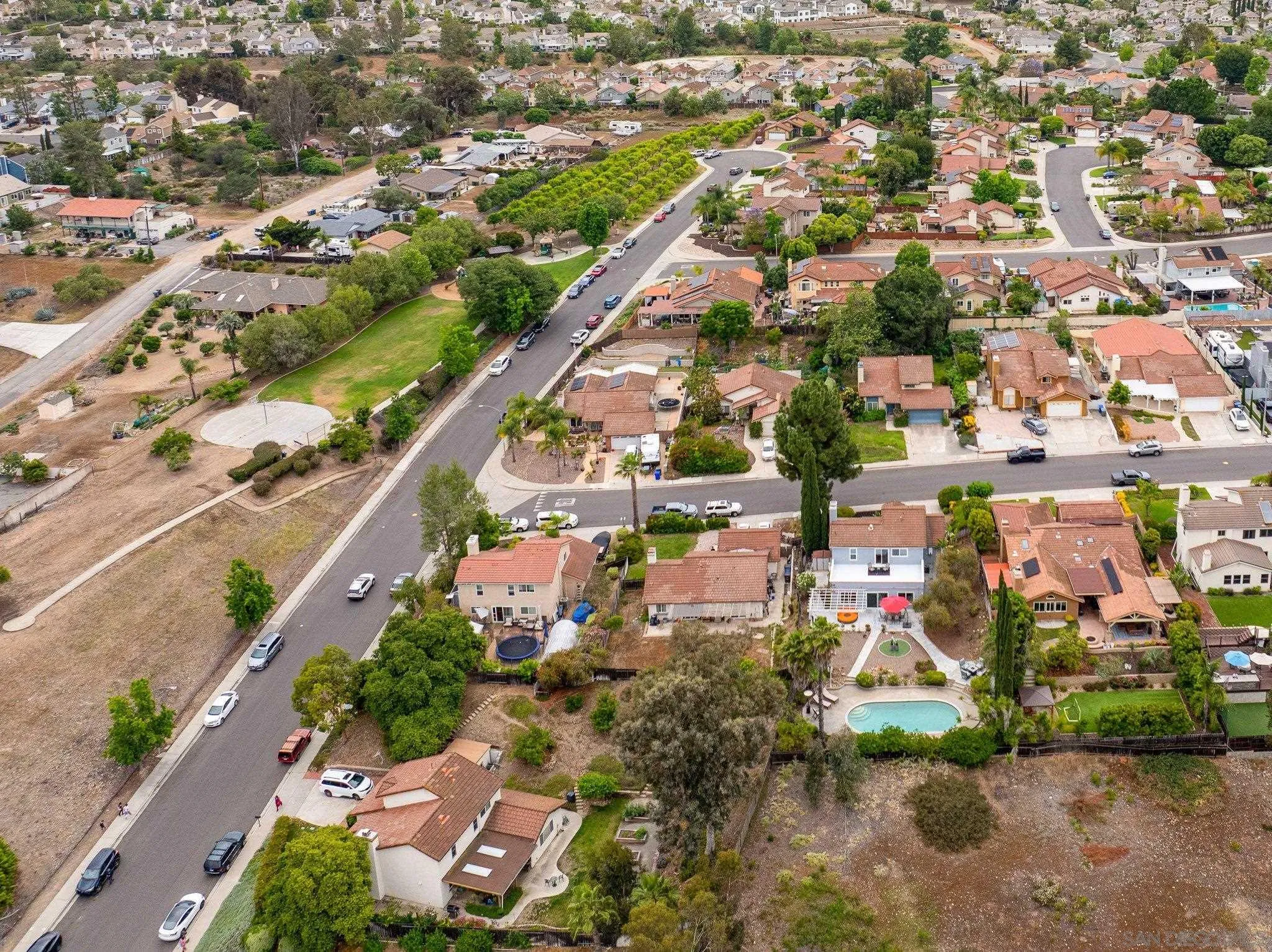 14813 Morningside Drive Poway, CA 92064 - Photo 34 of 37 an aerial view of a city