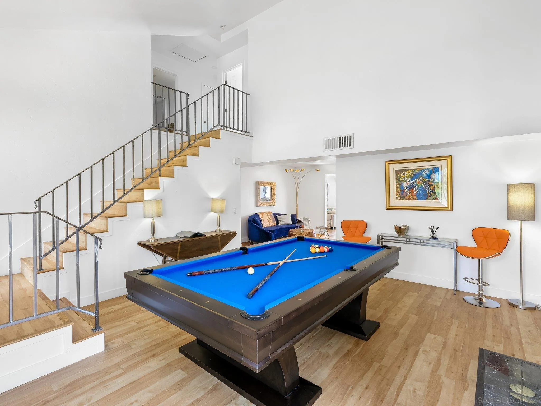 14813 Morningside Drive Poway, CA 92064 - Photo 7 of 37 a living room with furniture pool table and a table