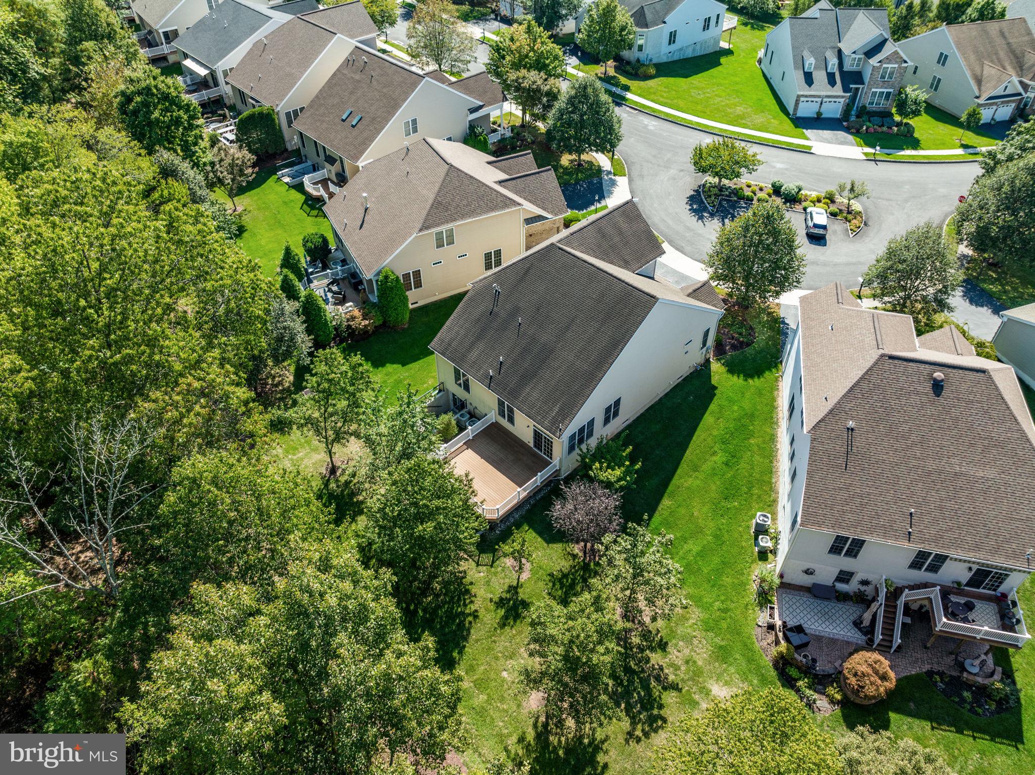 133 Sloan Road Phoenixville, PA 19460 - Photo 53 of 67 an aerial view of a house with garden space and street view