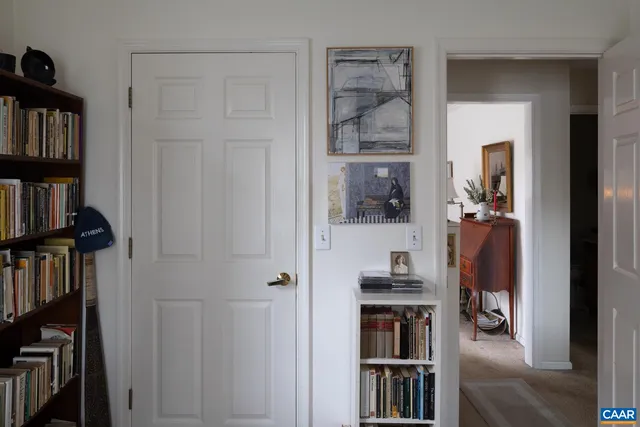 a view of living room and front door
