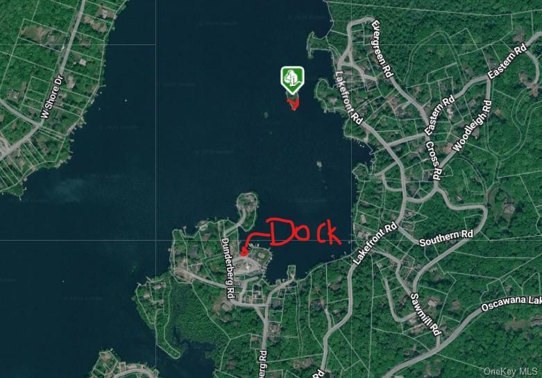 35 Dunderberg Road Putnam Valley, NY 10579 - Photo 3 of 3 Overhead showing both Island and Dock