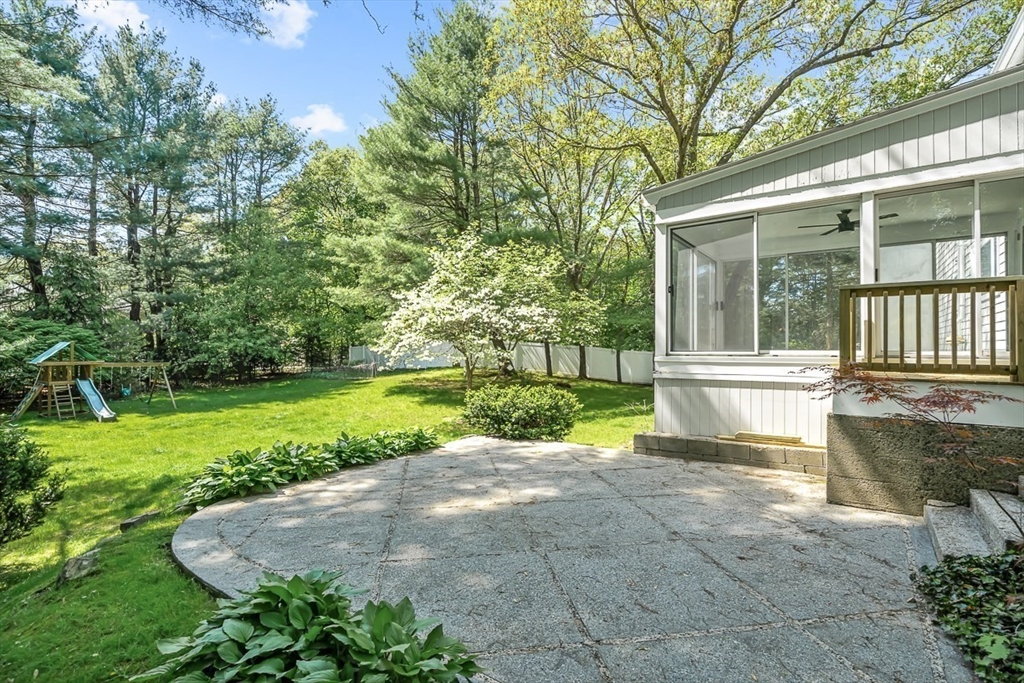53 Madison Road Wellesley, MA 02481 - Photo 14 of 18 a view of a house with backyard and sitting area