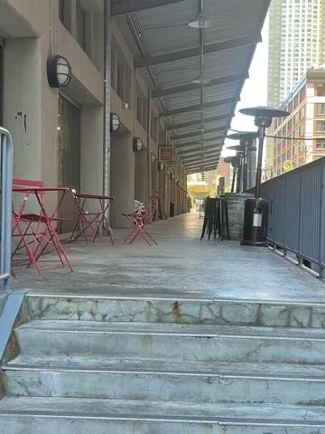 a closeup of a fireplace