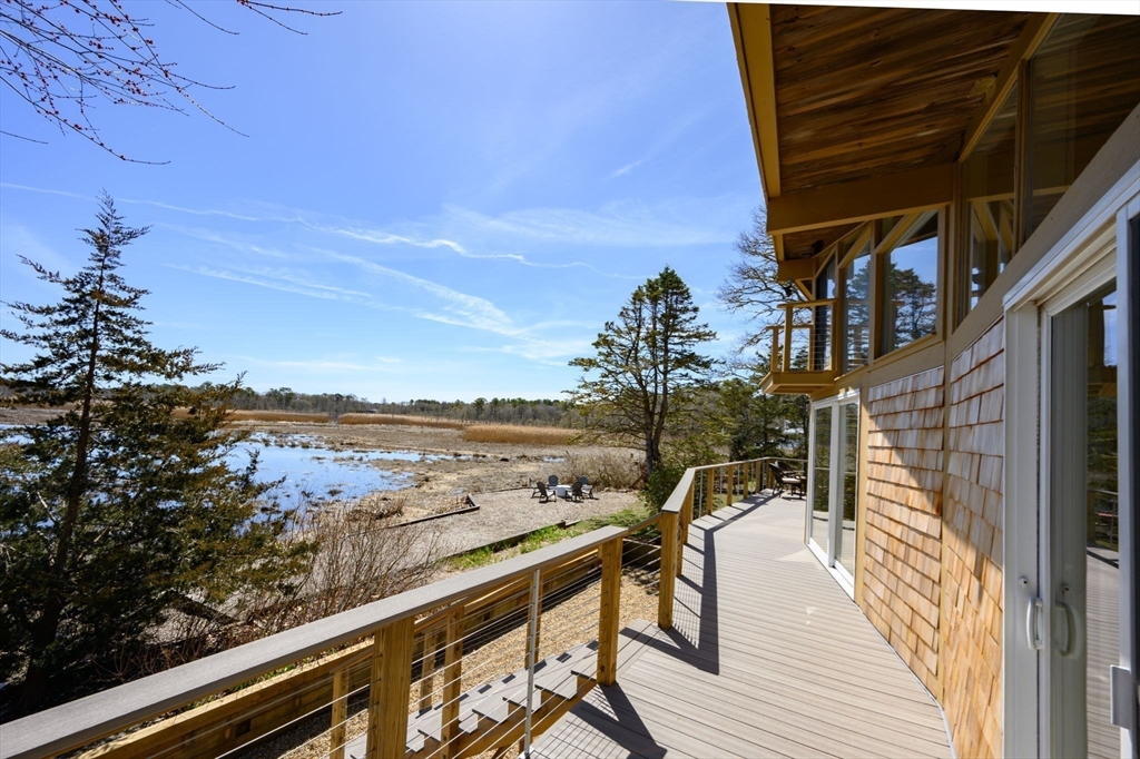 97 Bells Neck Road West Harwich, MA 02671 - Photo 25 of 41 a view of balcony with furniture