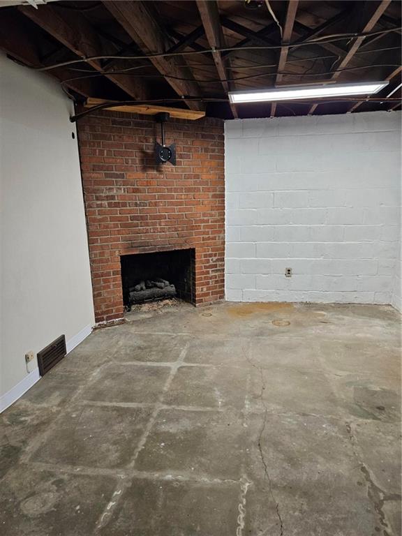 1030 Blackridge Road Pittsburgh, PA 15235 - Photo 29 of 42 Semi-finished game room with gas fireplace.