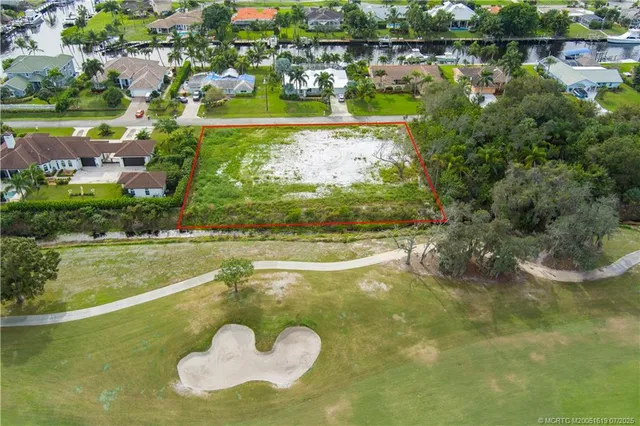 a view of a lake with a city