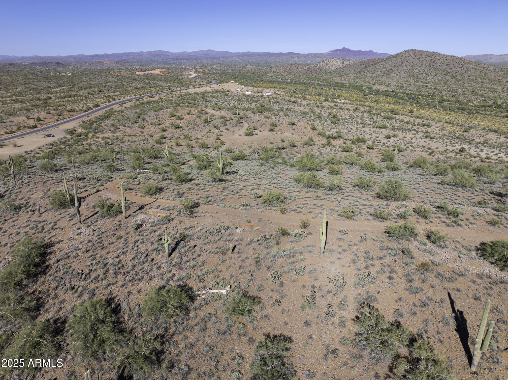43327 North Castle Hot Springs Road, Unit TOP Morristown, AZ 85342 - Photo 13 of 15 a view of an outdoor space and a mountain