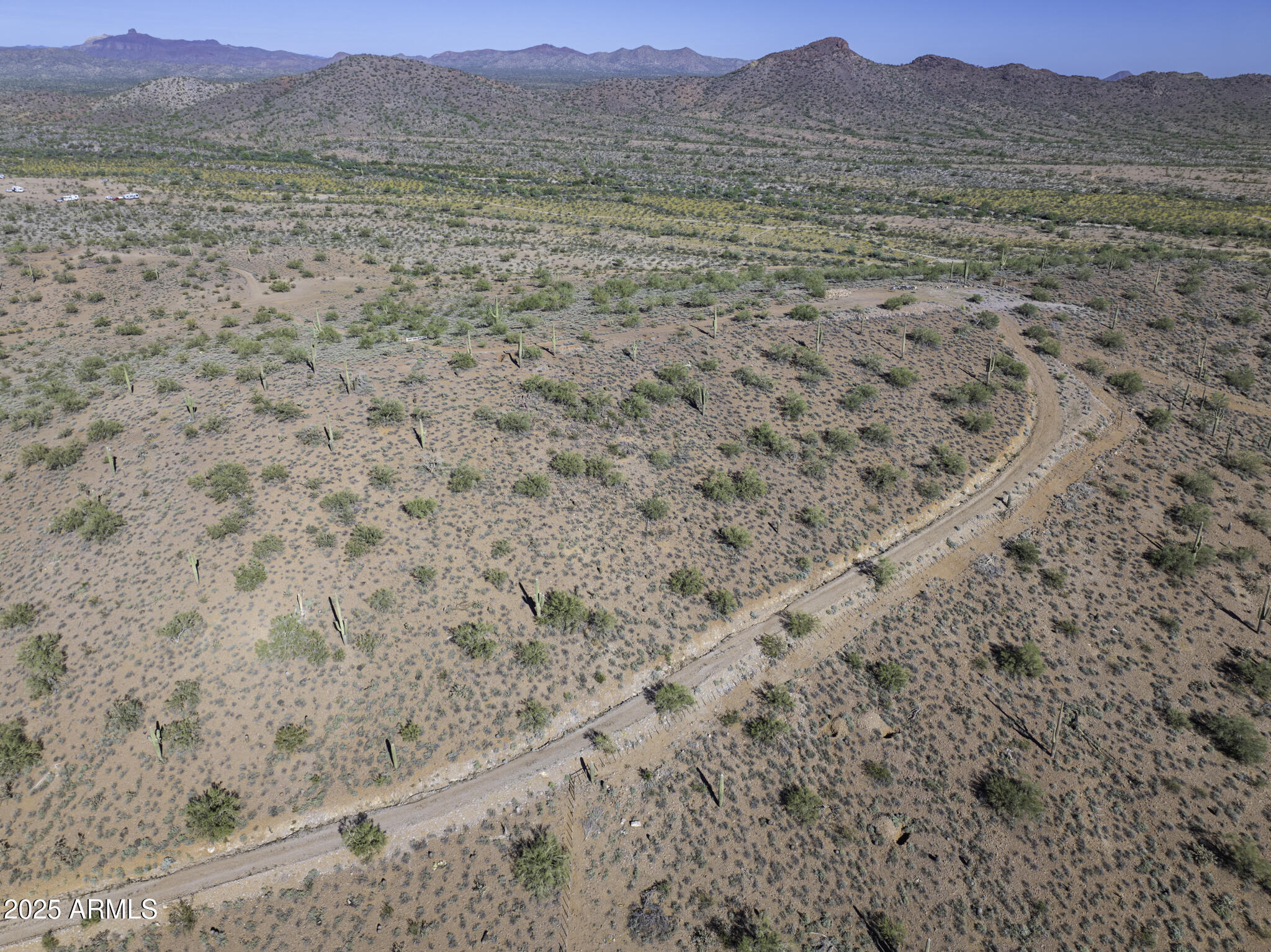 43327 North Castle Hot Springs Road, Unit TOP Morristown, AZ 85342 - Photo 14 of 15 a view of an outdoor space and a mountain view