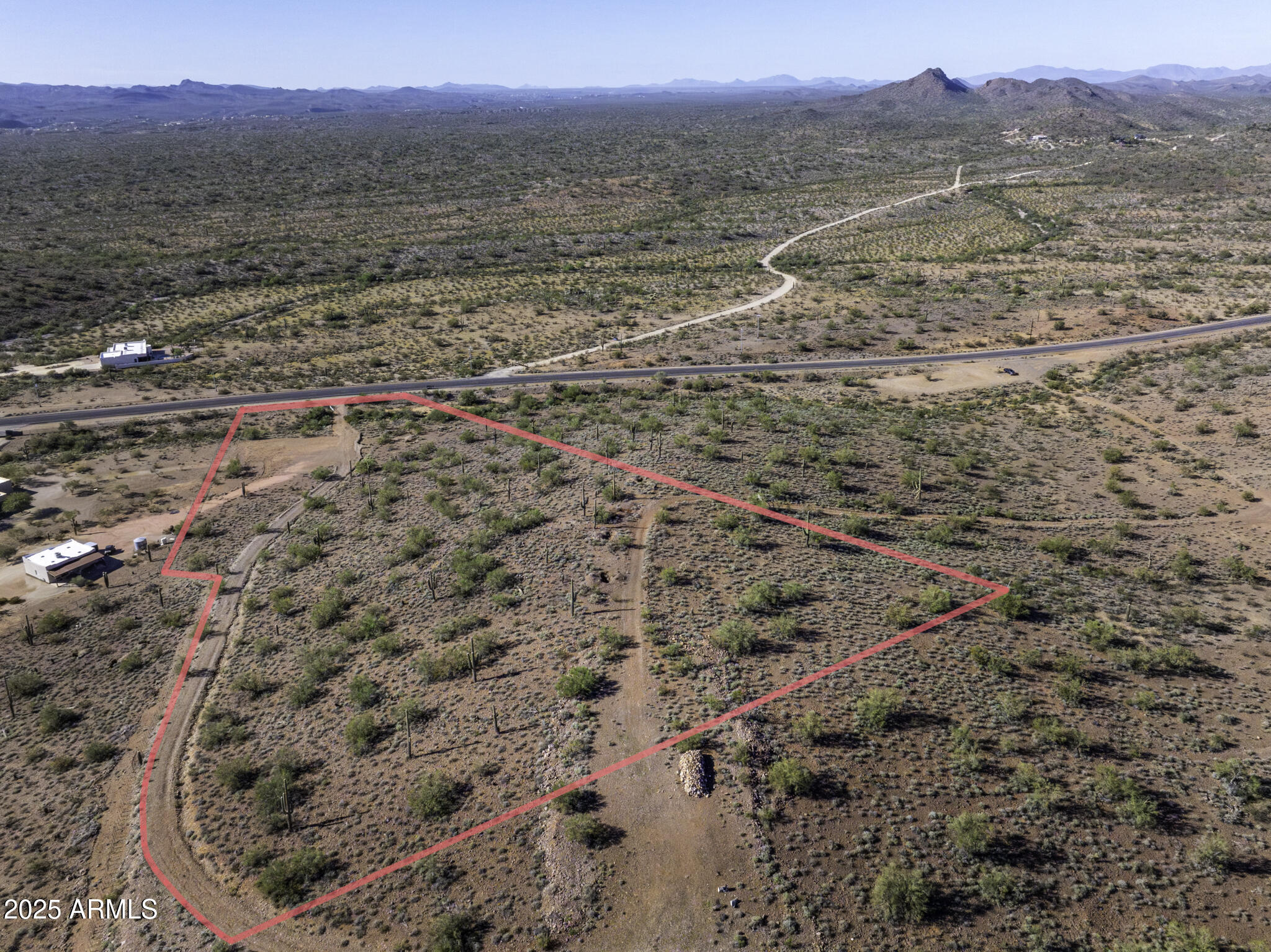 43327 North Castle Hot Springs Road, Unit TOP Morristown, AZ 85342 - Photo 6 of 15 a view of outdoor space with mountain view