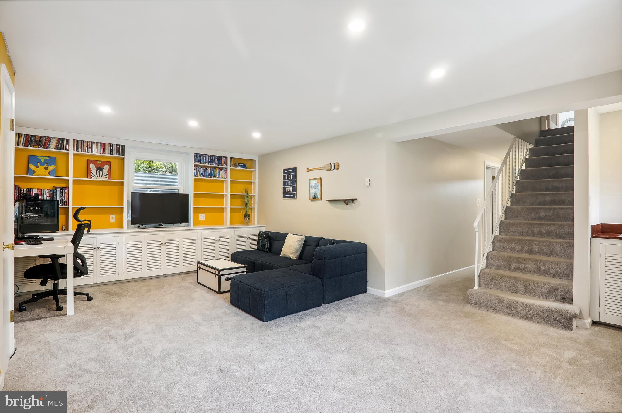 7613 Sebago Road Bethesda, MD 20817 - Photo 40 of 51 Lower Level Rec Room