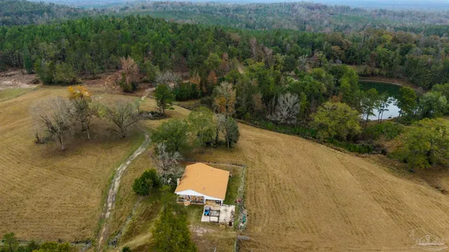 a view of outdoor kitchen and patio
