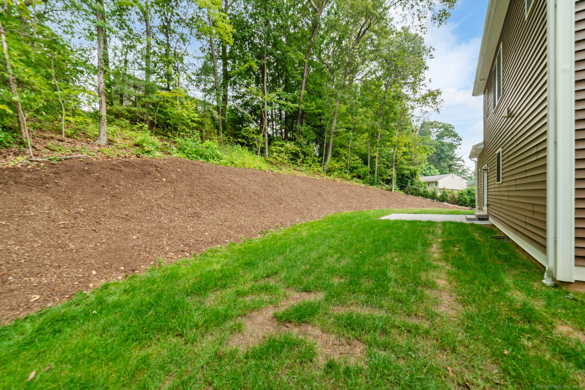 164 Fox Den Road Bristol, CT 06010 - Photo 34 of 40 a view of a yard with plants and a trees