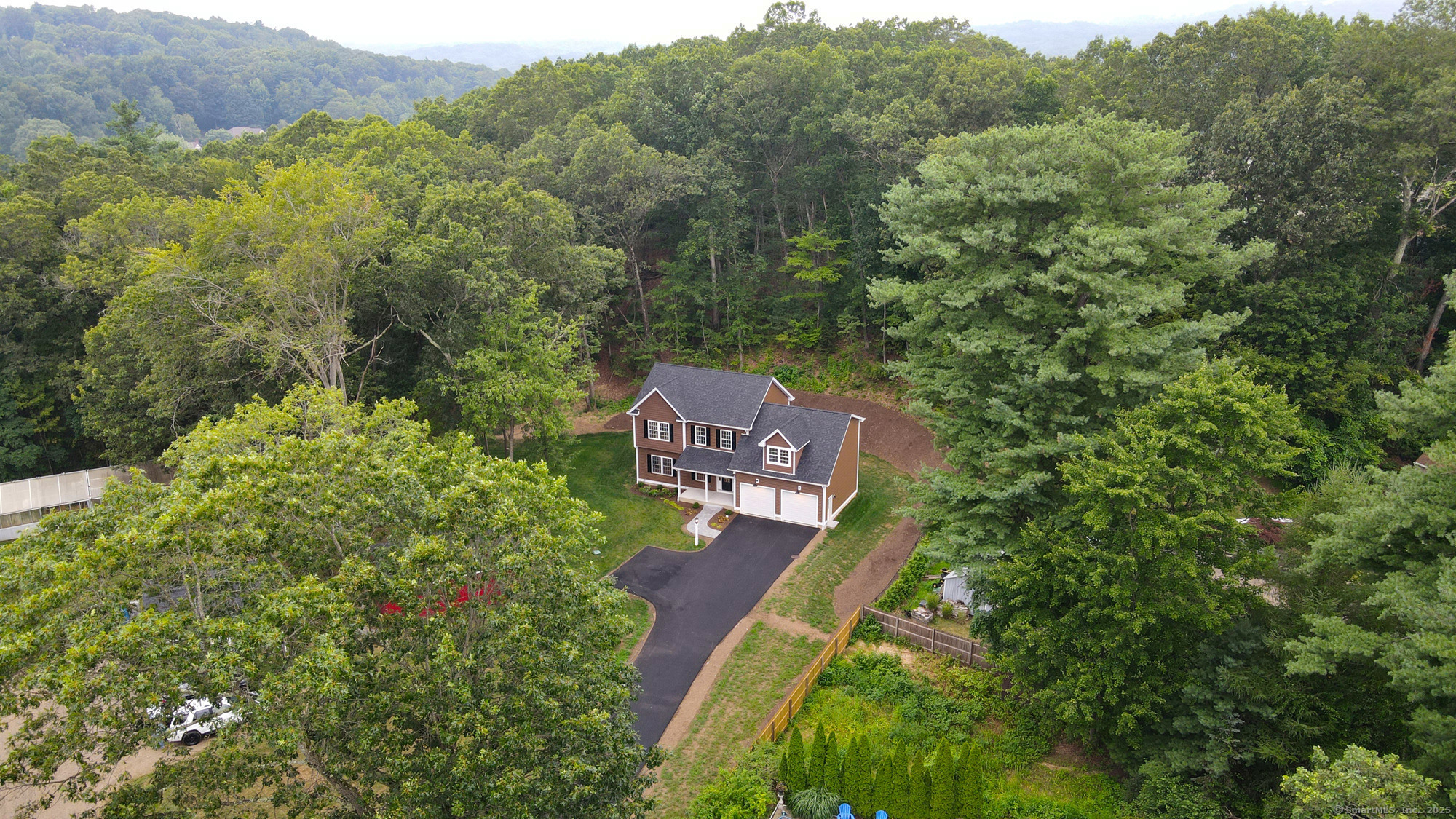 164 Fox Den Road Bristol, CT 06010 - Photo 36 of 40 an aerial view of a house with a yard