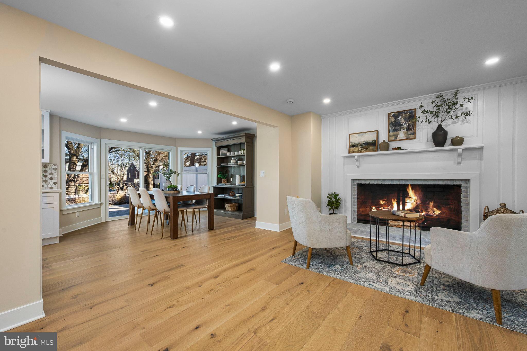 211 Bryn Mawr Avenue Bala Cynwyd, PA 19004 - Photo 22 of 59 Cozy living space with inviting fireplace.
