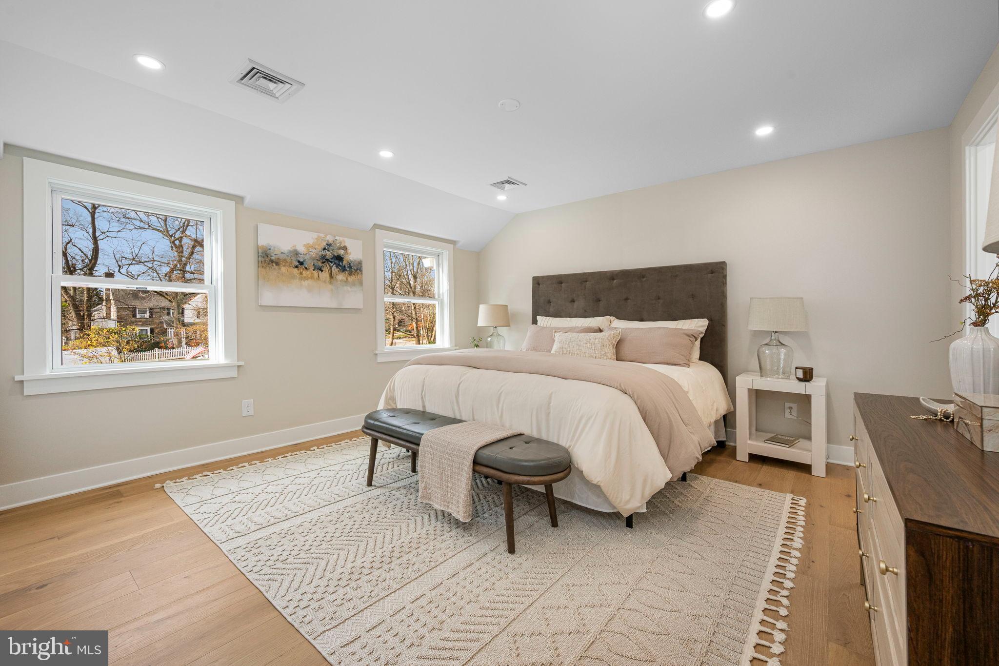 211 Bryn Mawr Avenue Bala Cynwyd, PA 19004 - Photo 28 of 59 Serene bedroom with natural light and charm.