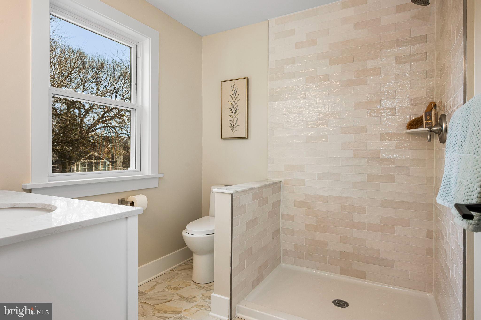 211 Bryn Mawr Avenue Bala Cynwyd, PA 19004 - Photo 31 of 59 Modern bathroom with natural light.
