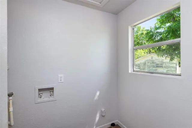 a view of a small space