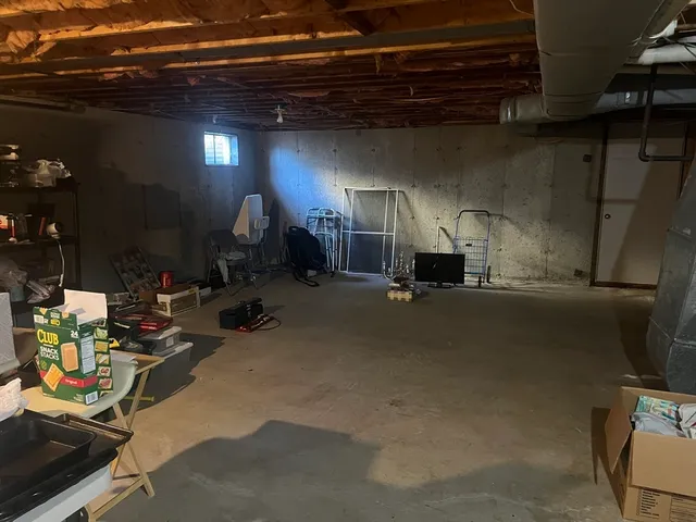 a room with gym equipment