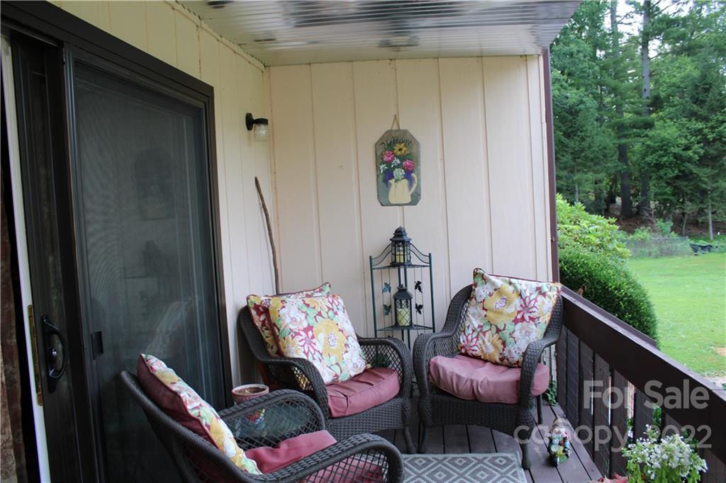 71 Shepard Square Brevard, NC 28712 - Photo 20 of 23 a outdoor living space with furniture and garden view