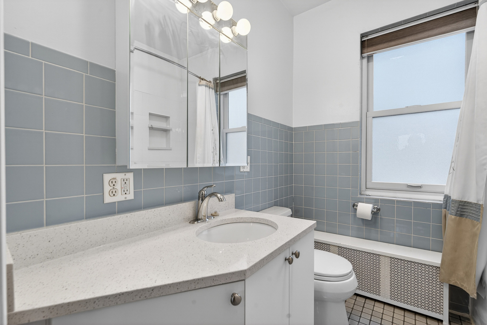 1820 South Prospect Avenue Park Ridge, IL 60068 - Photo 21 of 33 a bathroom with a sink toilet and shower