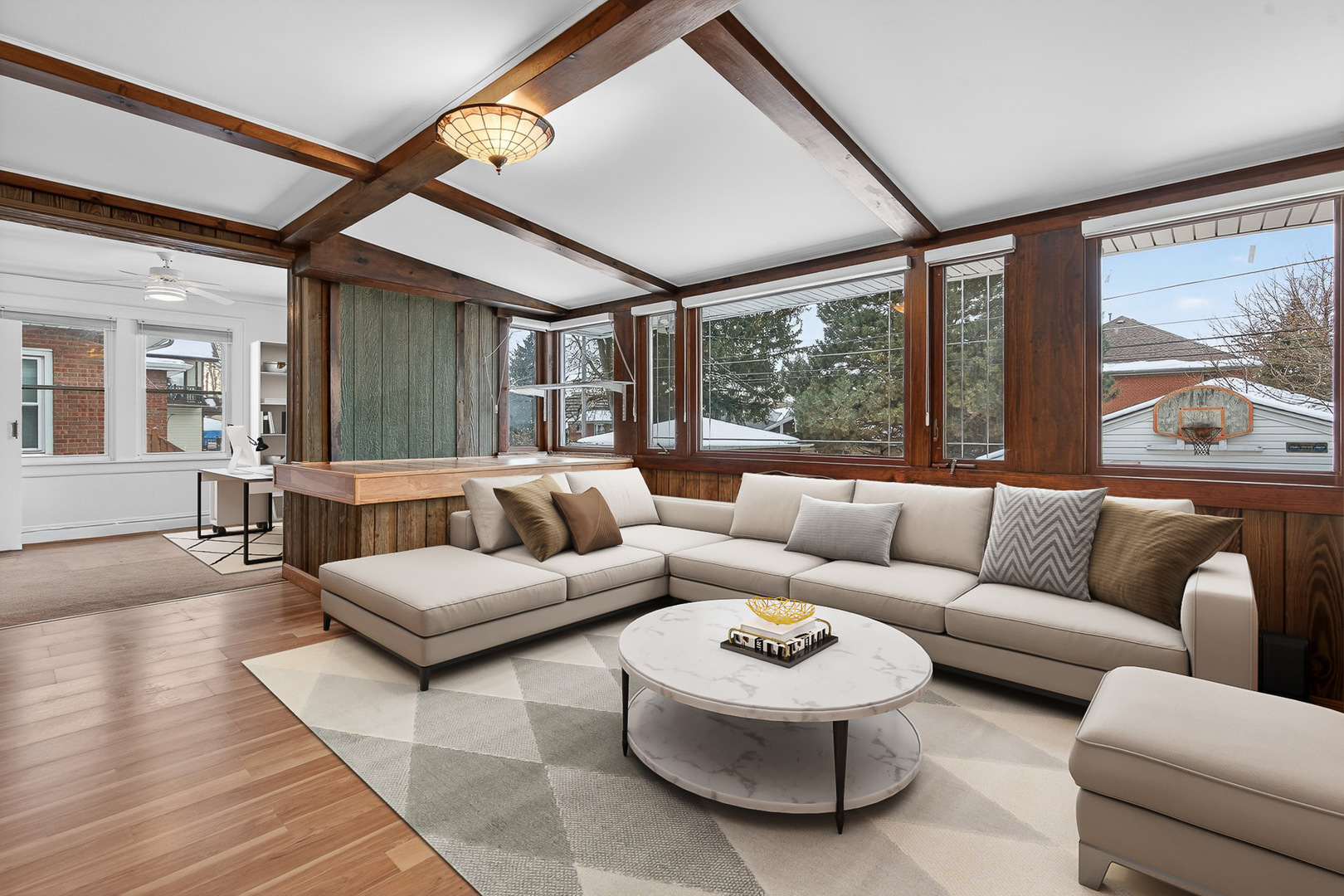 1820 South Prospect Avenue Park Ridge, IL 60068 - Photo 7 of 33 a living room with furniture and a large window
