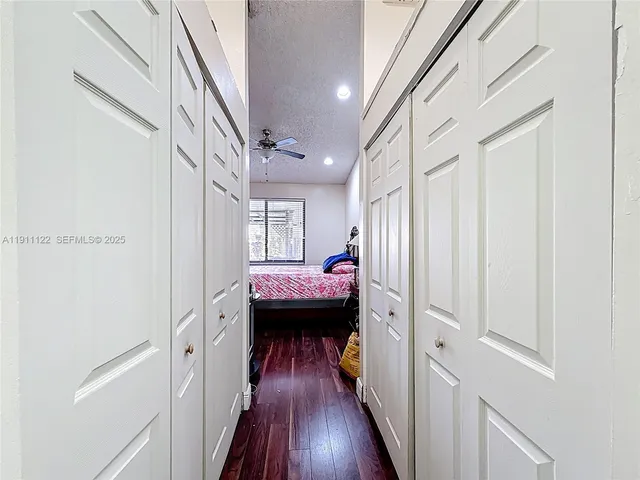 a view of livingroom with furniture and wooden floor