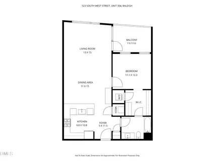 $499,000 | 523 South West Street, Unit 304, Raleigh, NC 27601