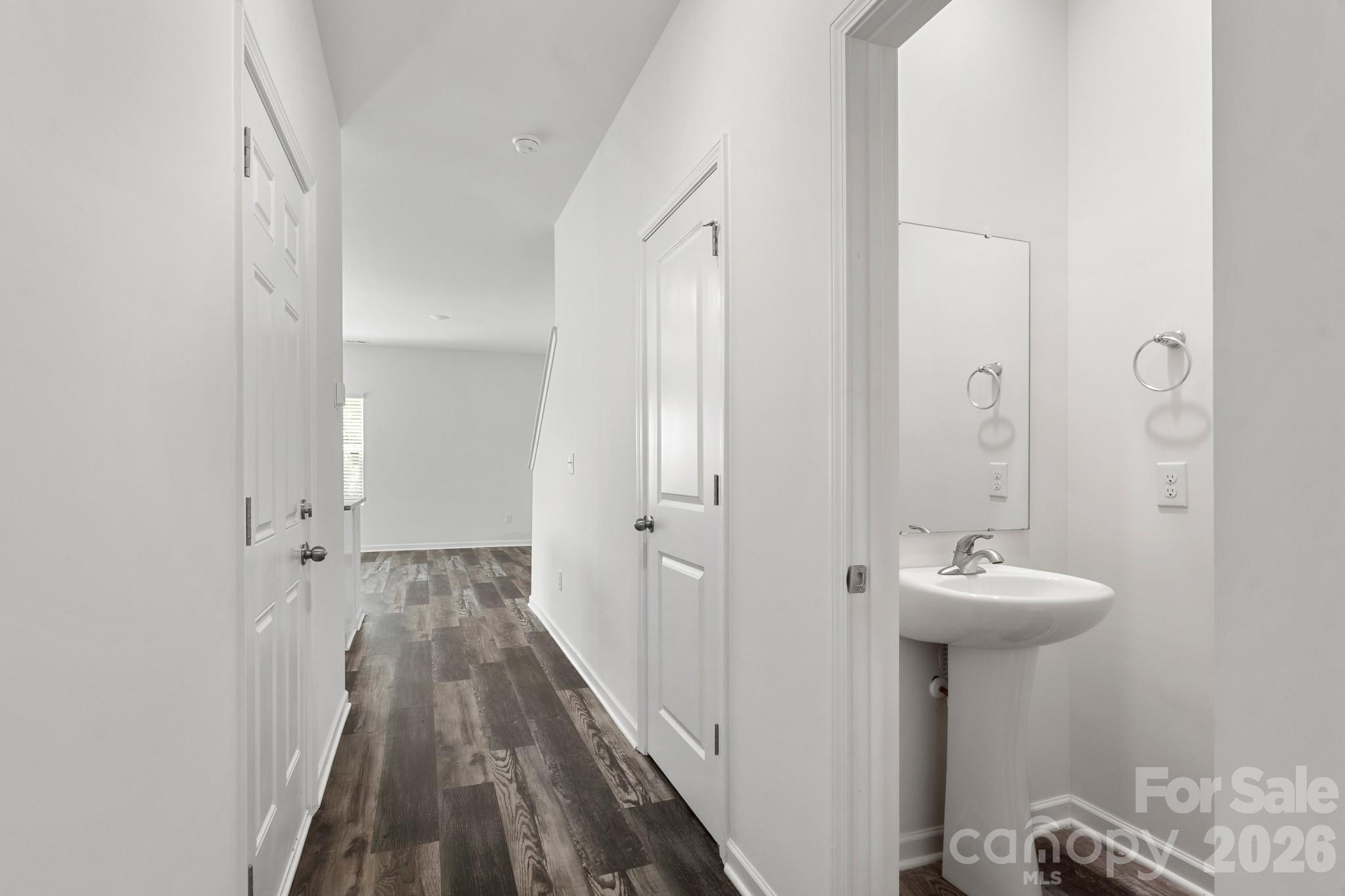 112 Angle Street Cherryville, NC 28021 - Photo 31 of 46 a bathroom with a sink and a mirror