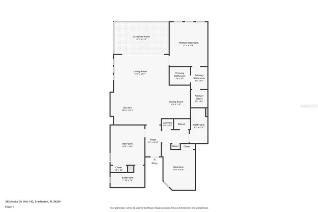 $750,000 | 383 Aruba Circle, Unit 102, Bradenton, FL 34209