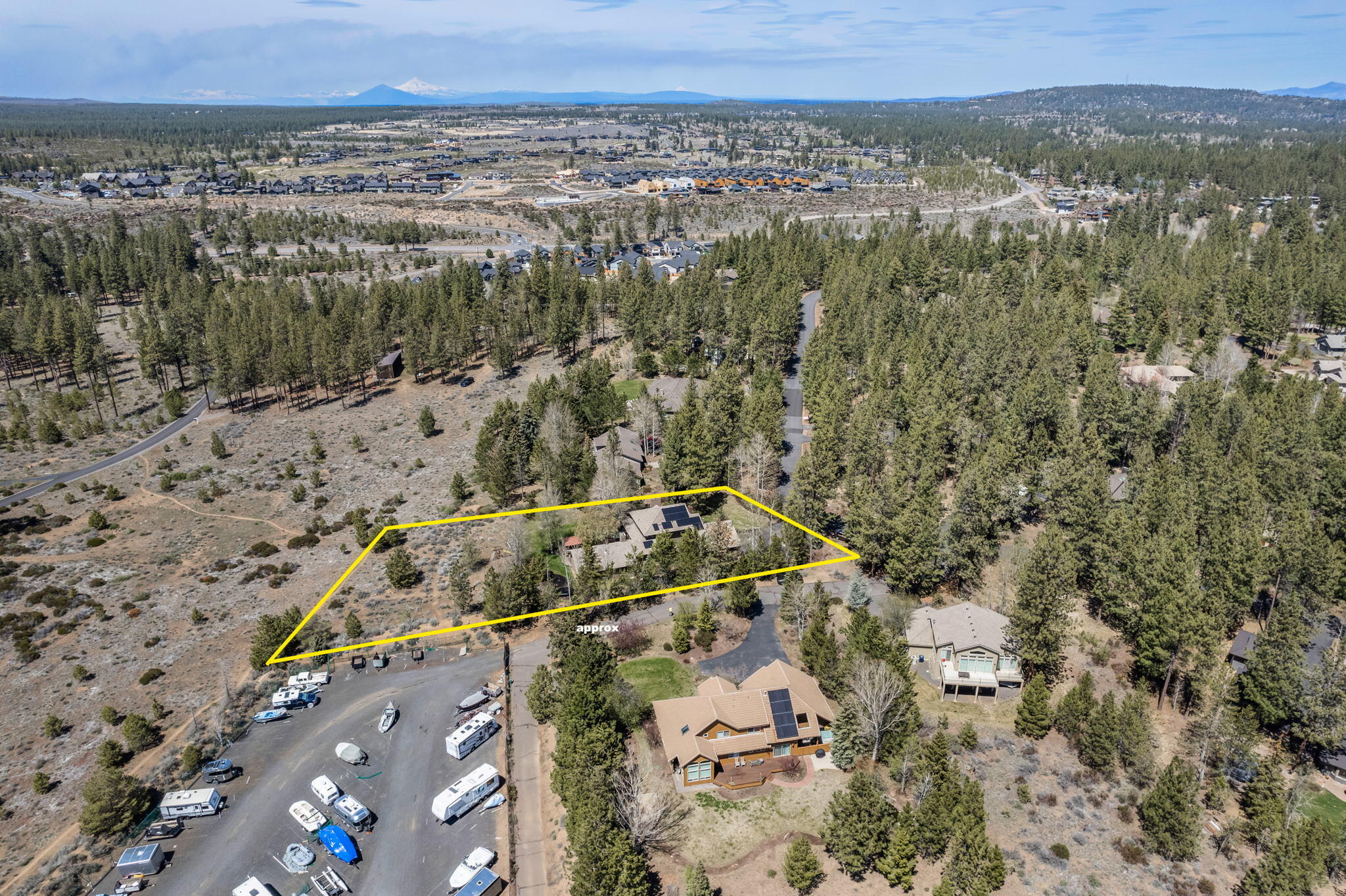 61095 River Bluff Trail Bend, OR 97702 - Photo 60 of 75 Property abuts Sunrise Village neighborhood RV/Boat storage.