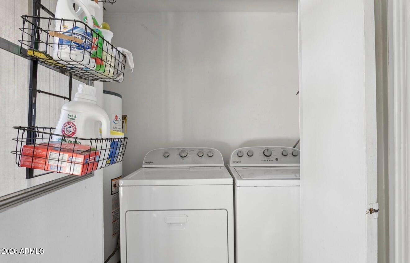 1030 East Bethany Home Road, Unit 6 Phoenix, AZ 85014 - Photo 11 of 15 Laundry Off first Patio